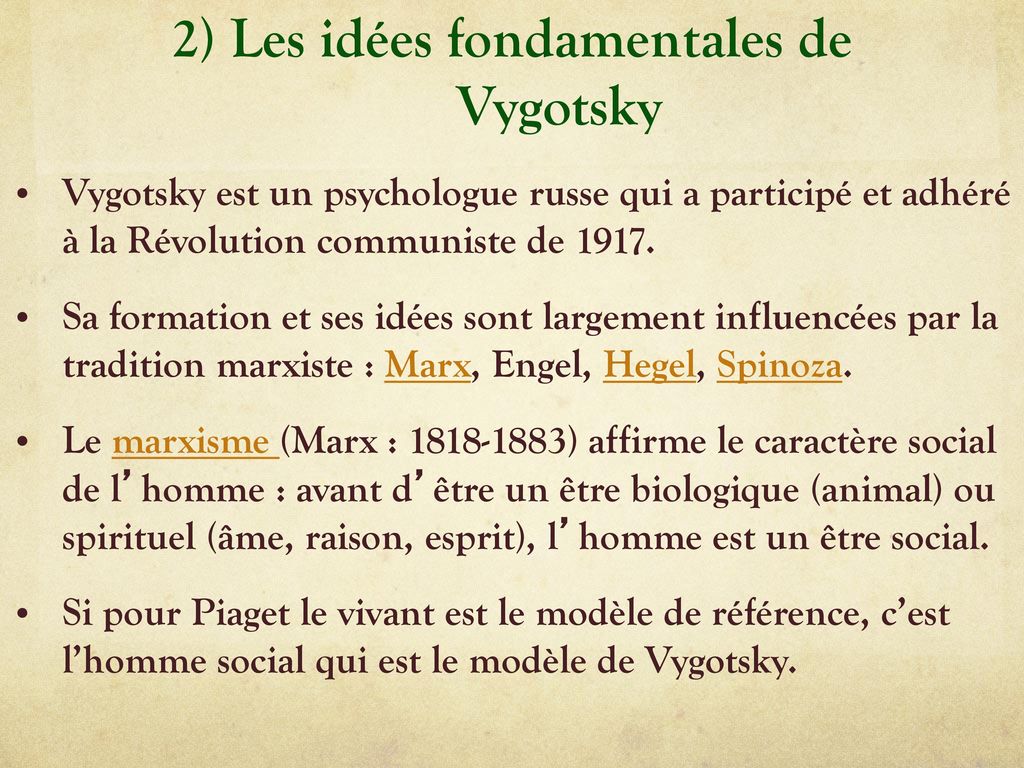 Vygotsky et le socioconstructivisme ppt t l charger